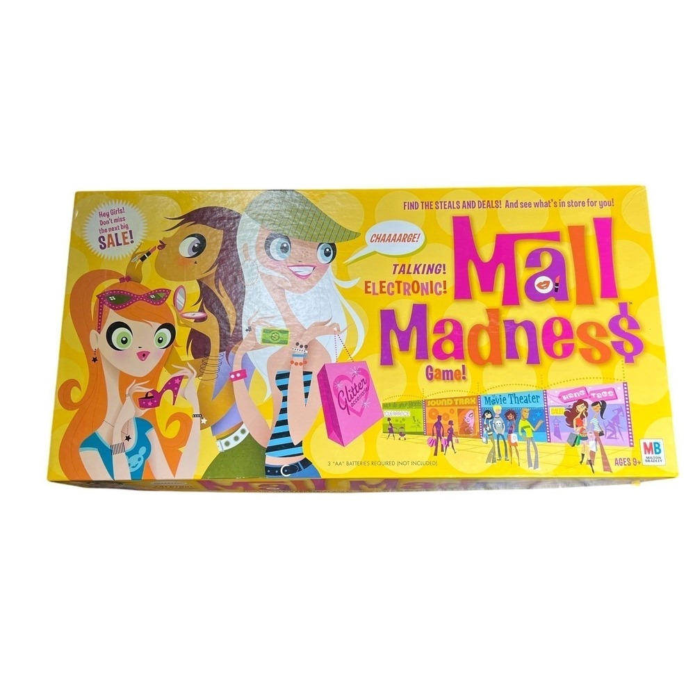 2004 Mall Madness Shopping Game Milton Bradley Electronic Banking DOESN'T Work